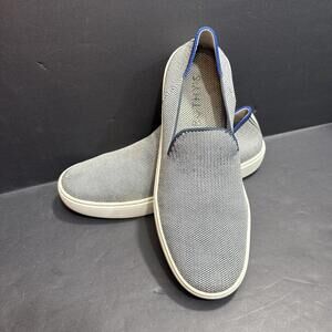 Rothy's Minimalist‎ Preppy Designer The Original Slip On Sneaker 8 Anchor Navy